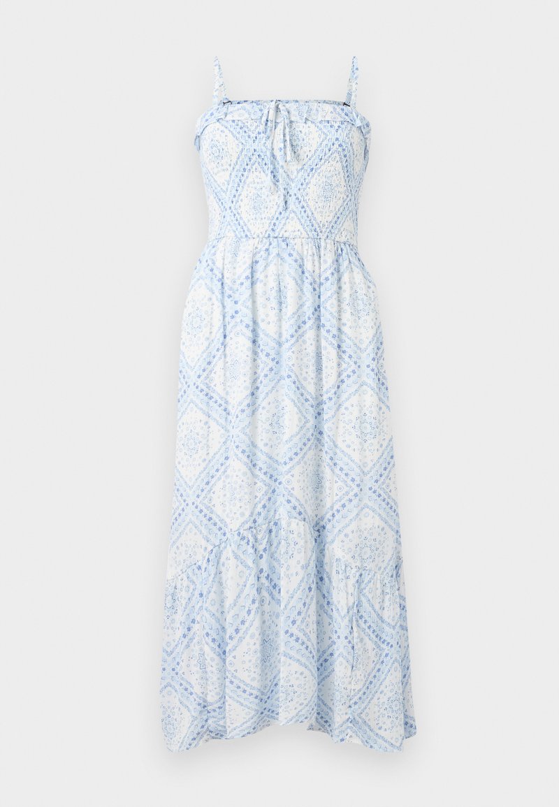 STRAPLESS SMOCKED MAXI - Hollister Co. - View 1