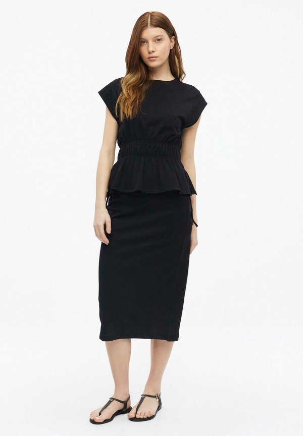 s.Oliver ROCK - Pencil skirt - schwarz