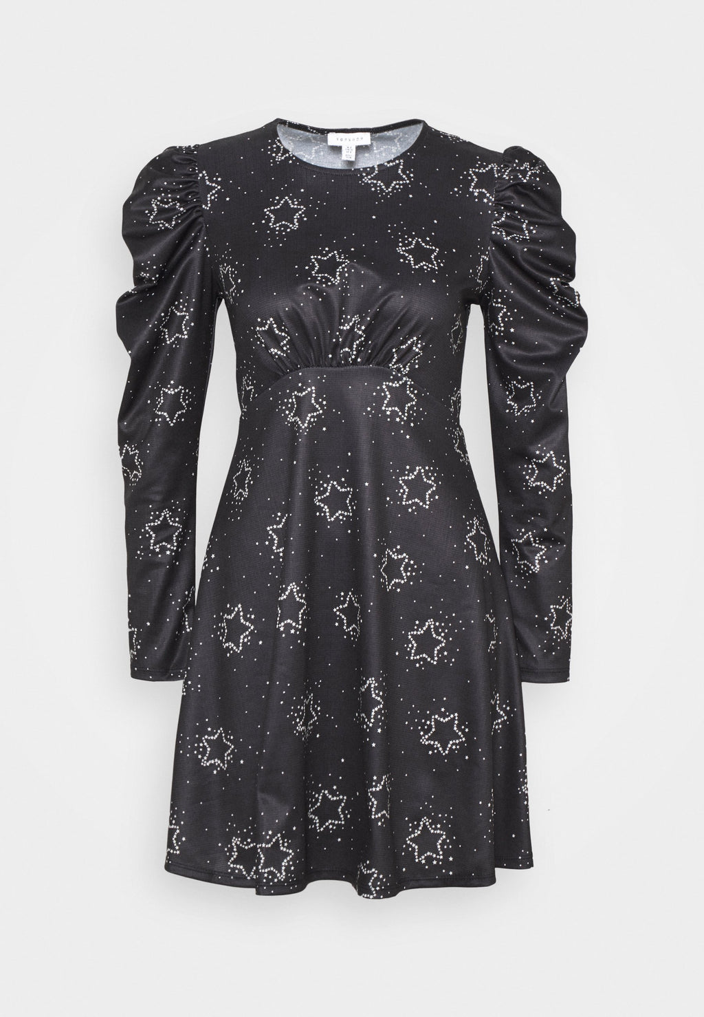 Topshop RUCHED WAIST FLIPPY