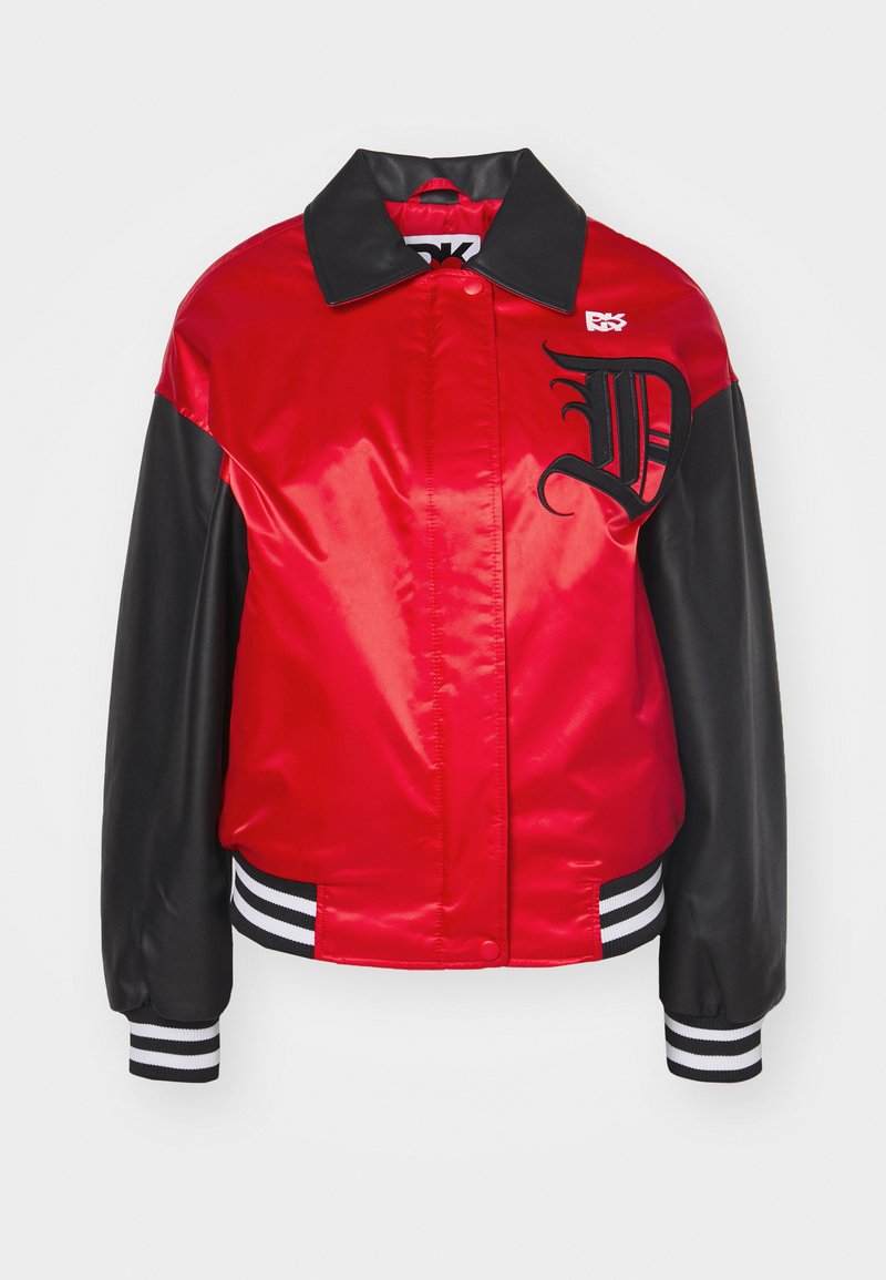 MIXED MEDIA VARSITY JACKET BIG GOTHIC Media 1