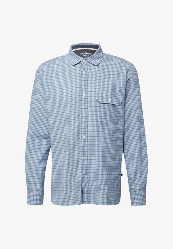 s.Oliver Shirt - himmelblau