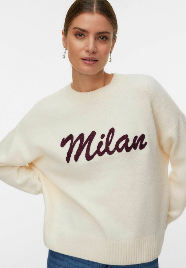 Vero Moda Knitted VMBOOM Knitted - Jumper - birch