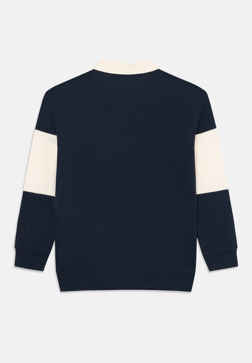 COLOUR-BLOCKED LONG SLEEVE POLO SHIRT Media 2