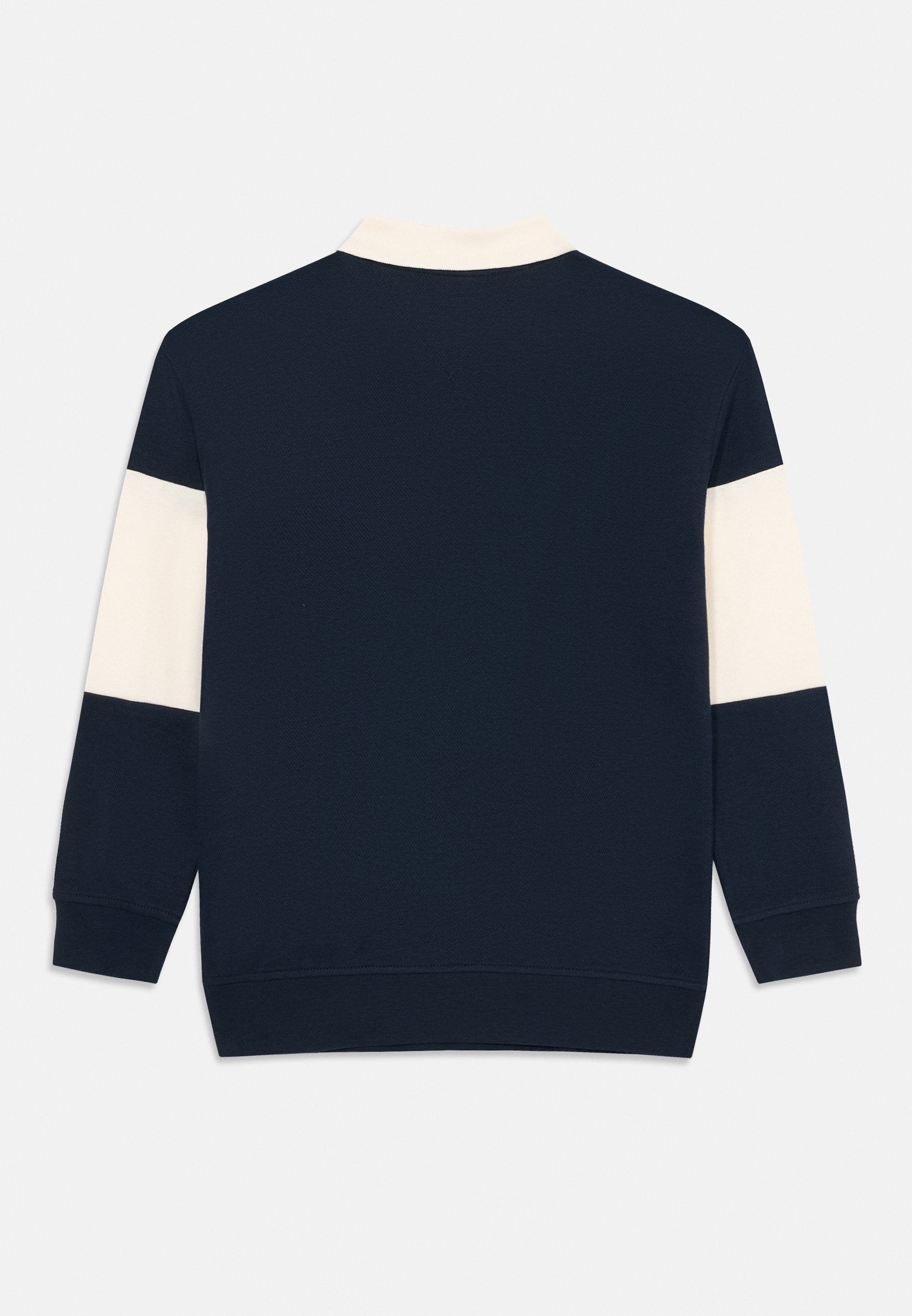 COLOUR-BLOCKED LONG SLEEVE POLO SHIRT Media 2