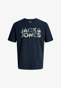 Jack & Jones T- - Print T-shirt - sky captain