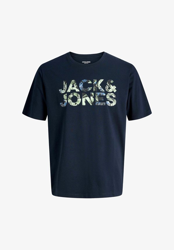 Jack & Jones T- - Print T-shirt - sky captain