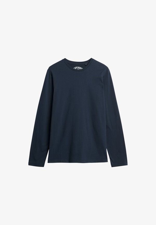 Superdry & Co CLASSIC ESSENTIAL - Long sleeved top - eclipse navy