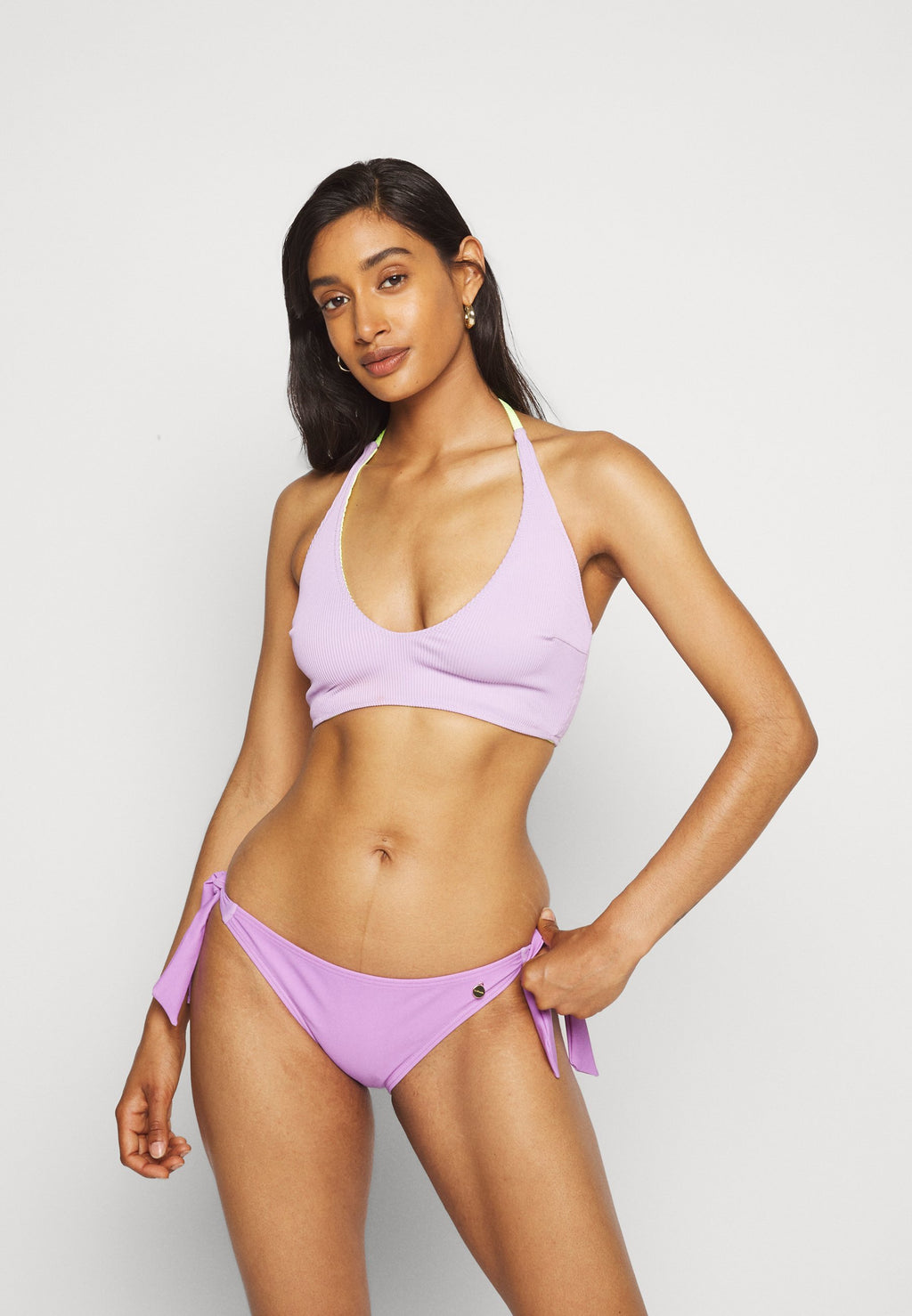 We Are We Wear ANTONIA REVERSIBLE HALTER PLUNGE