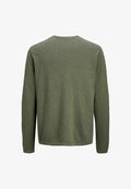 Jack & Jones Knitted Plain Knitted - Jumper - dusty olive