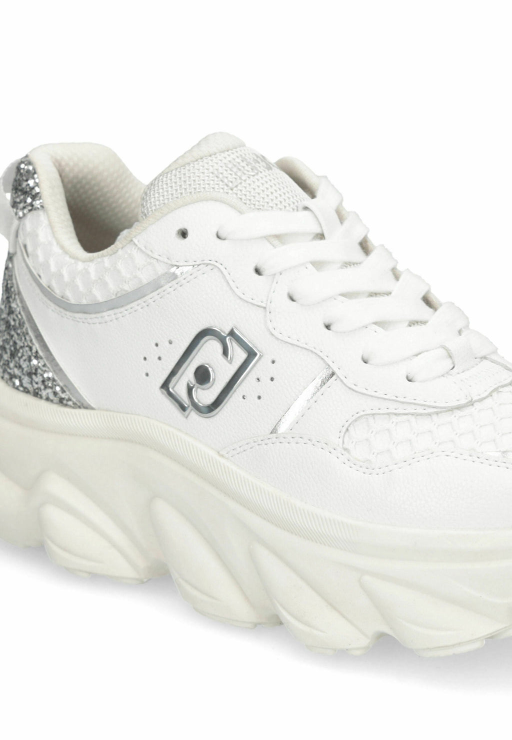 LIU JO CHUNKY AND GLITTER SNEAKERS