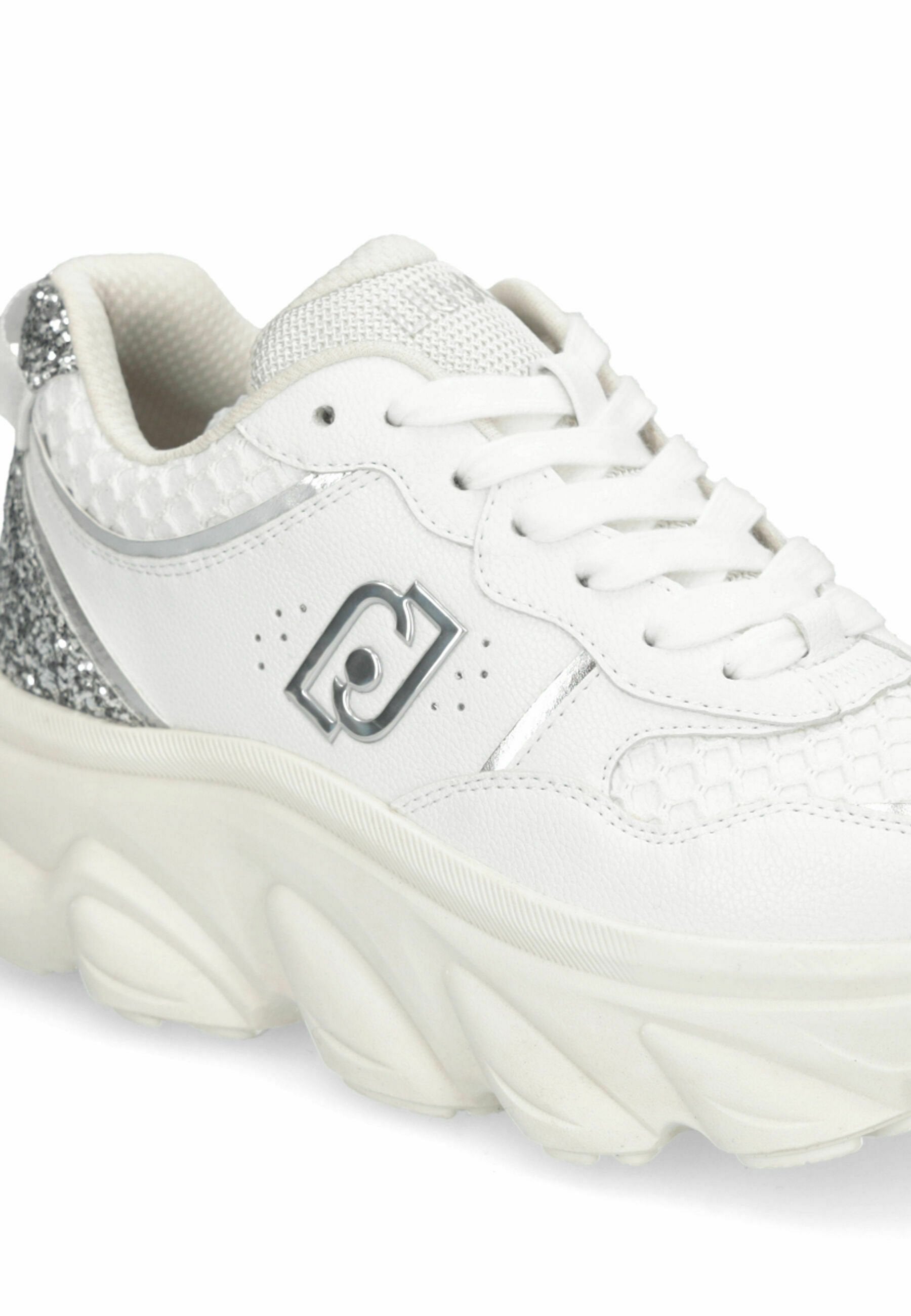 LIU JO CHUNKY AND GLITTER SNEAKERS