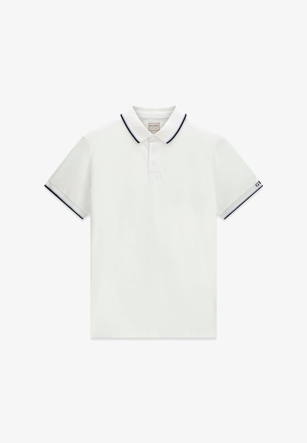 Guess PIQUÉ-POLOSHIRT - Polo shirt - weiß
