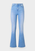 ONLY Flared fit ONLBLUSH Mid waist - Flared Jeans - special bright blue denim