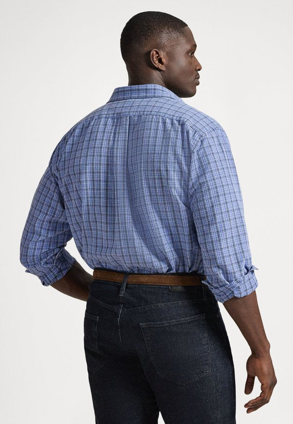 Polo Ralph Lauren Big & Tall PLAID BRUSHED OXFORD SHIRT