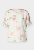 Mos Mosh BIG ORCHID BLOUSE