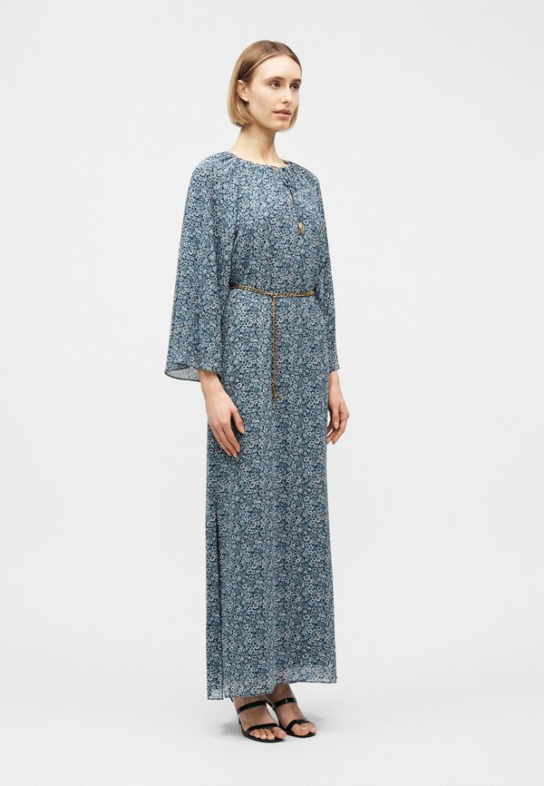 MICHAEL Michael Kors FLORAL V NECK KAFTAN