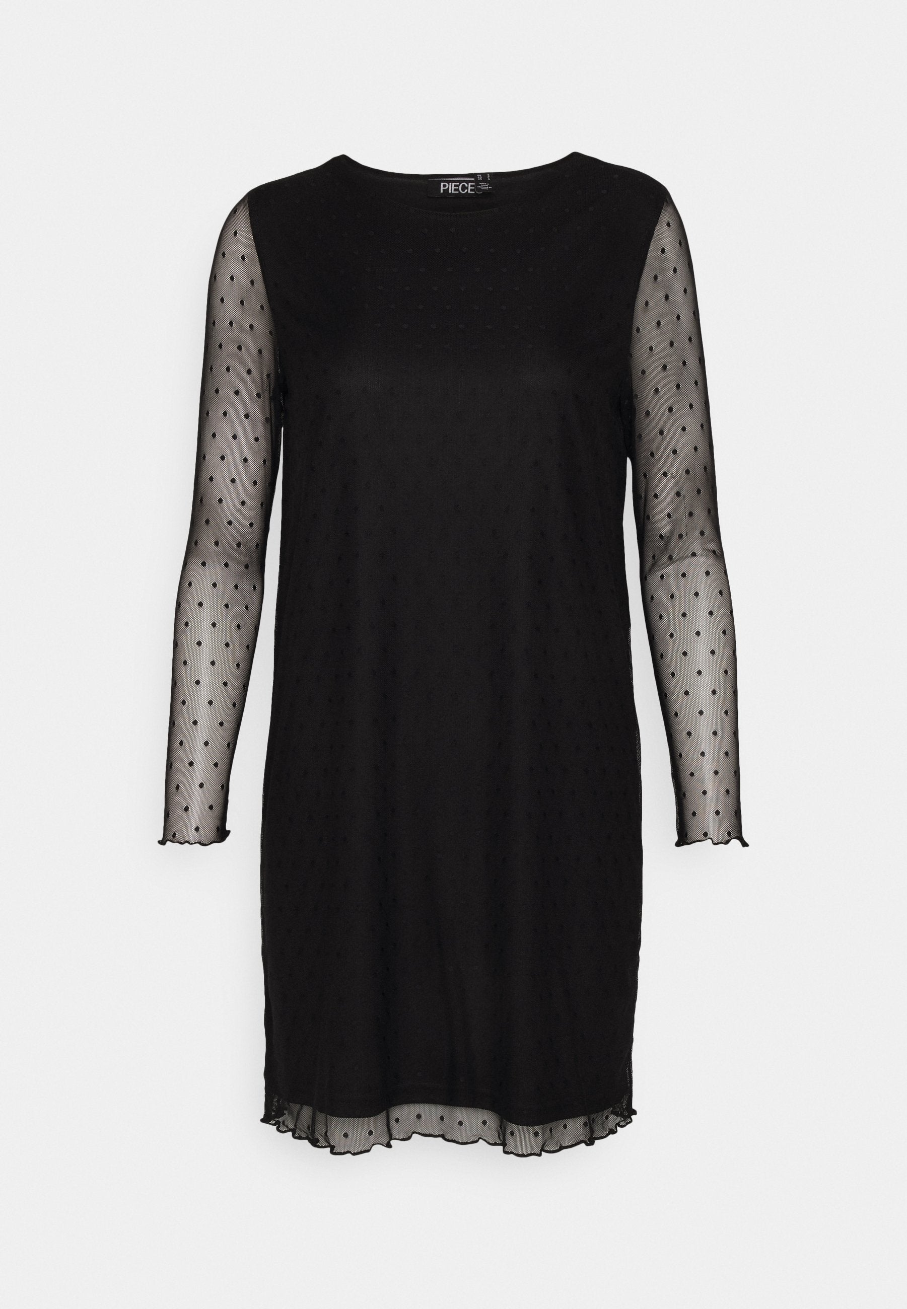 Pieces Petite PCNESH O-NECK SHORT DRESS
