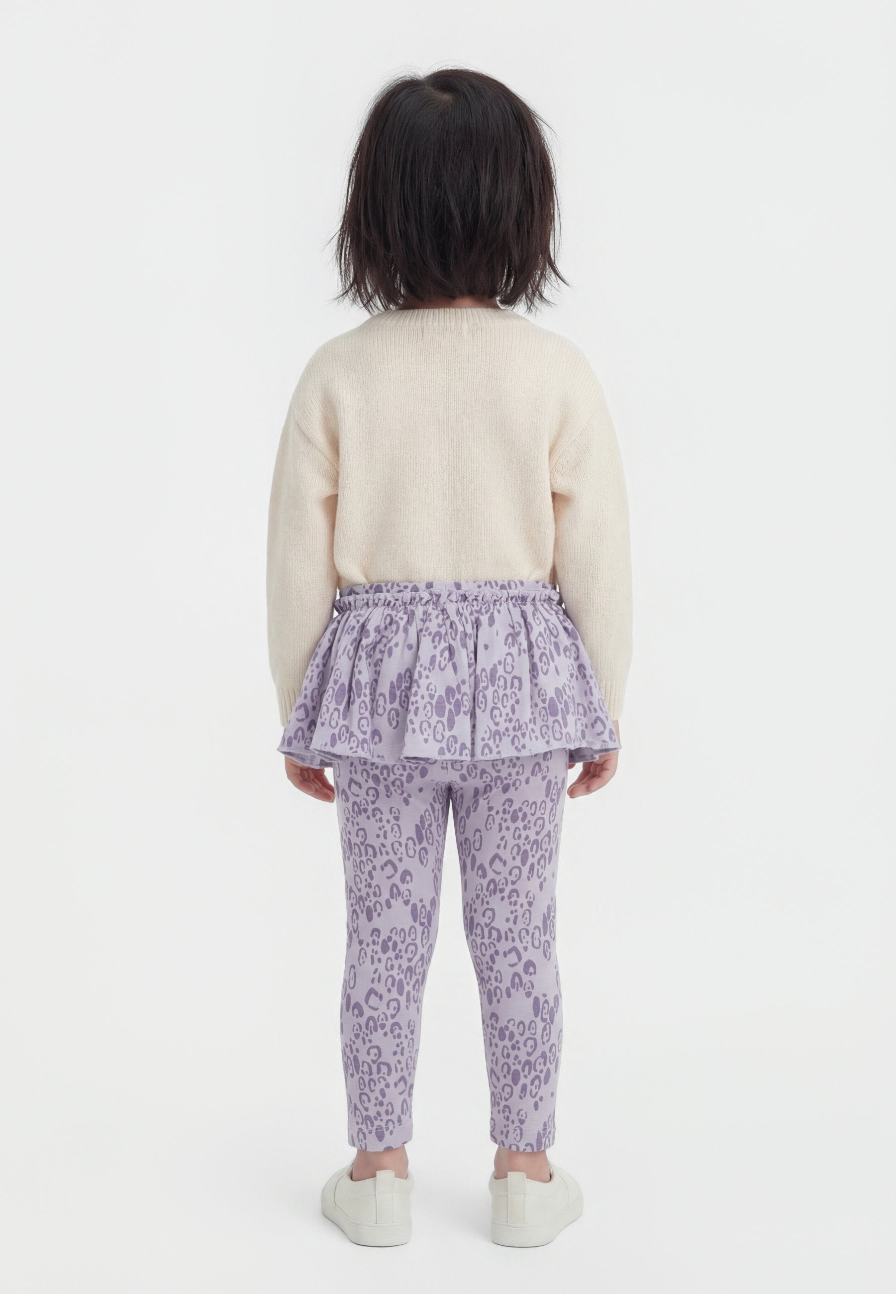 Mini Rodini MINI LEOPARD SKIRT BABY LEGGINGS