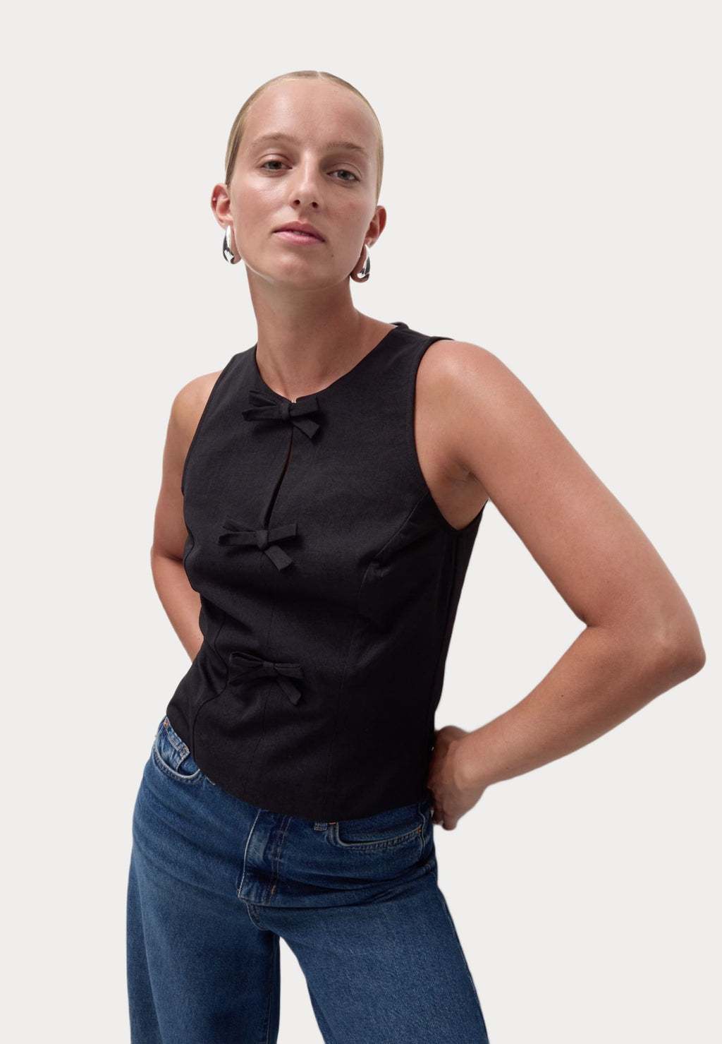 Marks & Spencer BOW DETAIL SLEEVELESS