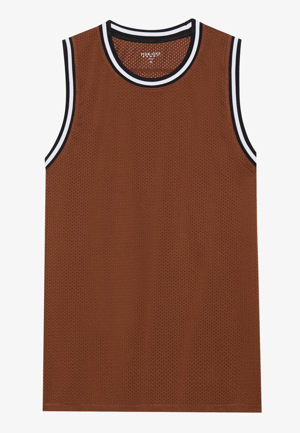 Pier One Sport by Zalando MESH BASKETBALL VEST WITH CONTRAST PIPING