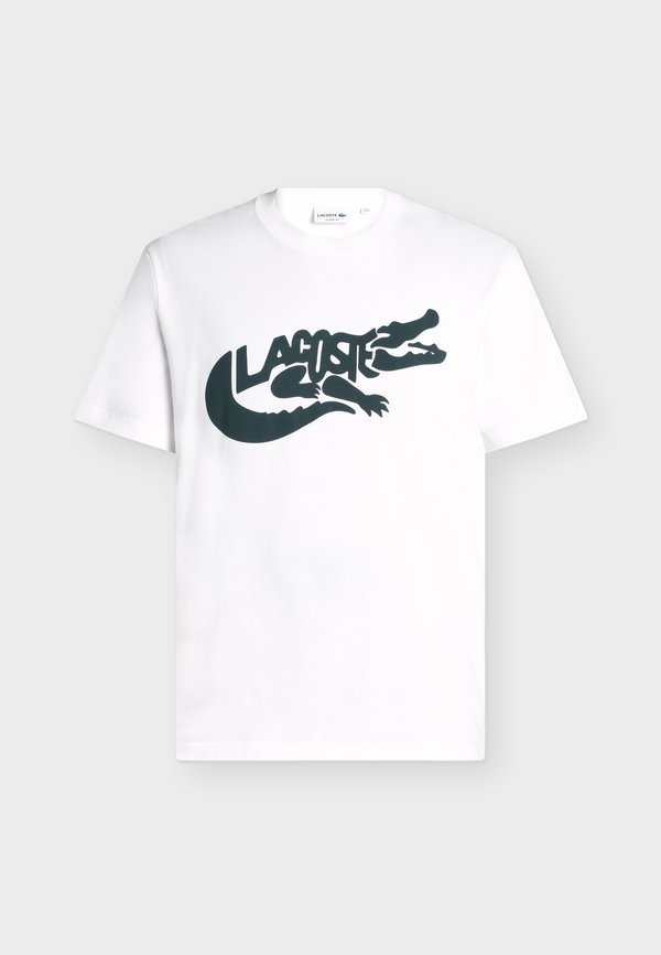 Lacoste Print T-shirt - white