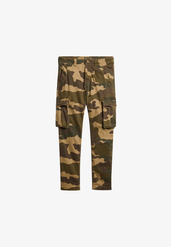 Superdry & Co CORE - Cargo trousers - troops camo