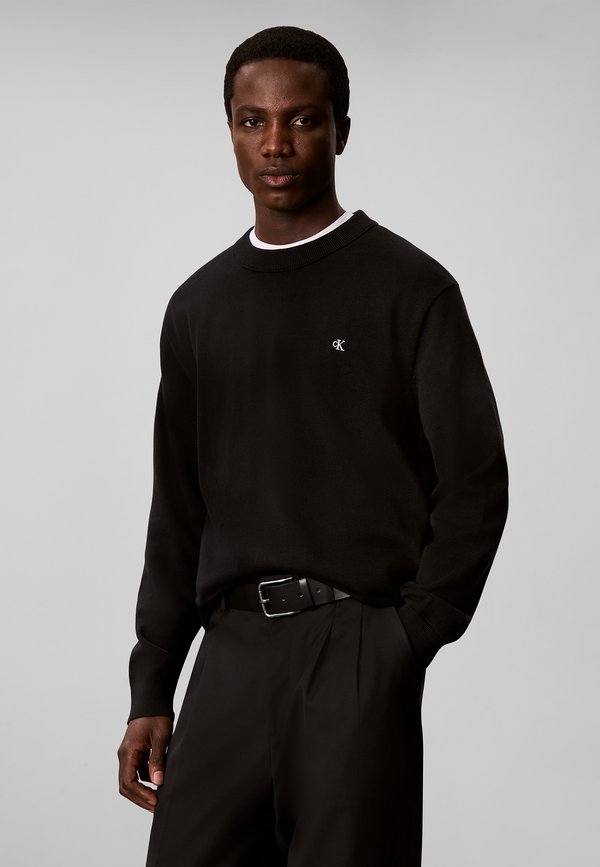 Calvin Klein Jeans LS EU CLSC CTTN CREWNK SWTR 12GG - Sweatshirt - black