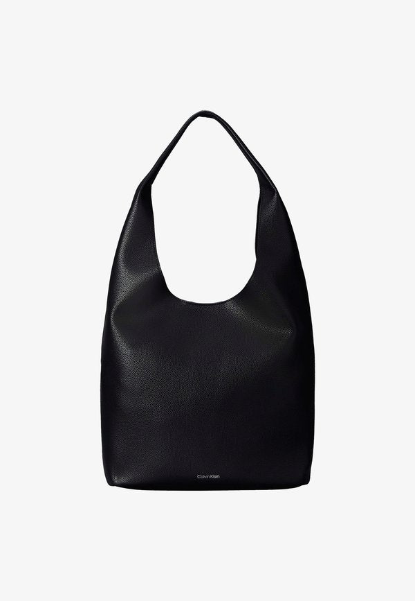 Calvin Klein SLOUCHY PEBBLE MEDIUM - Tote bag - black