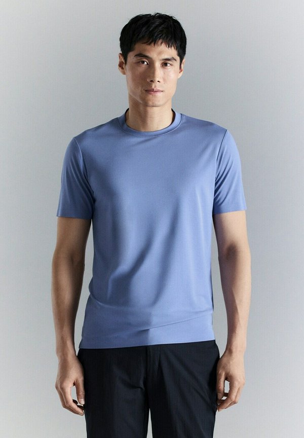Mango Basic T-shirt - blue