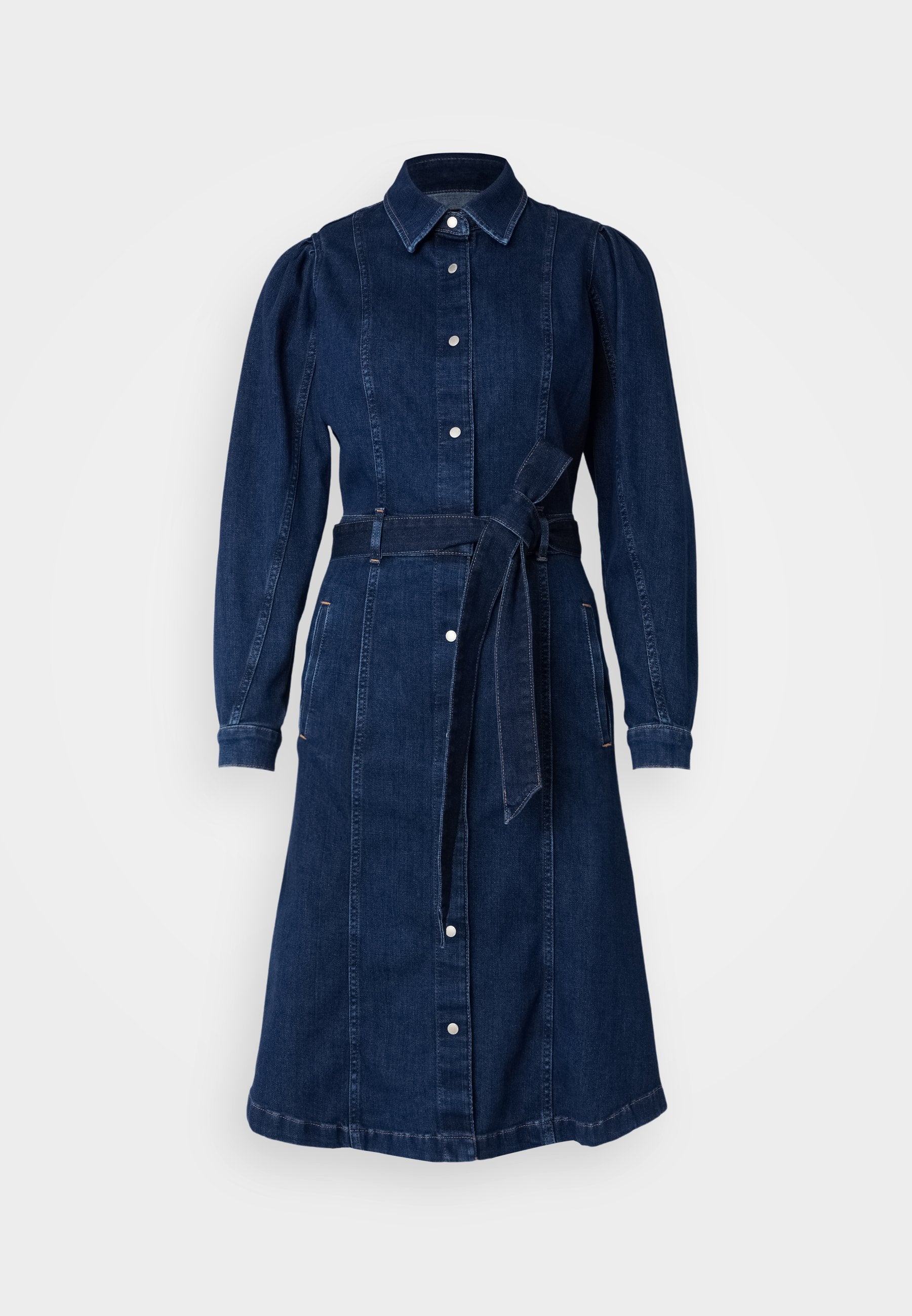 7 for all mankind PUFF SLEEVES DRESS
