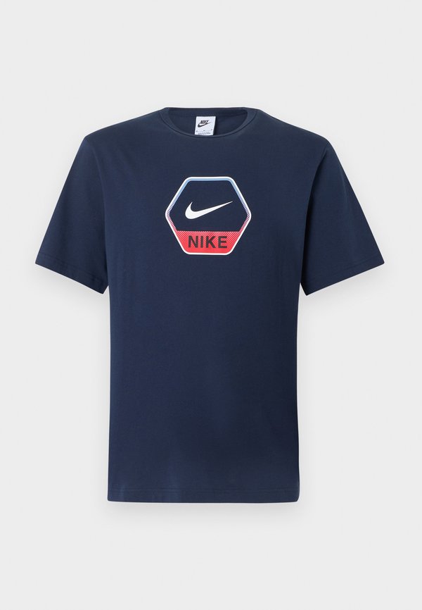 Nike Sportswear TEE - Print T-shirt - obsidian