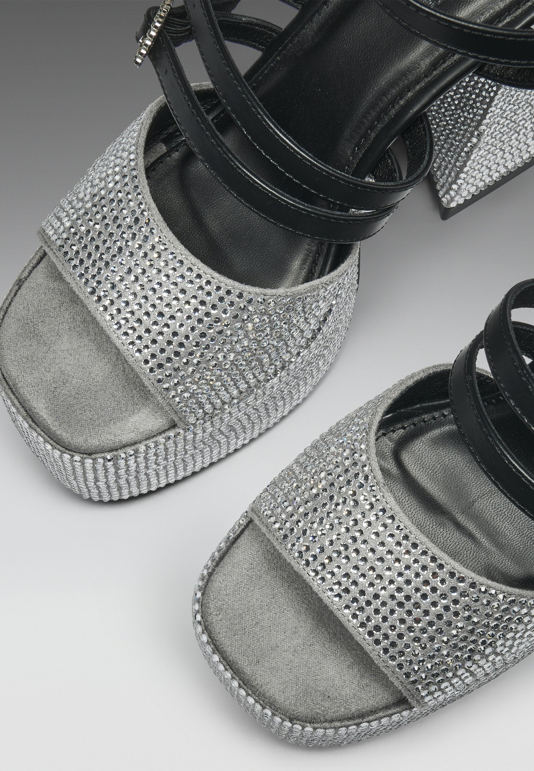 Koi Footwear FELICITY CRYSTAL STRAPPY HEELS
