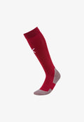 Puma FUSSBALL LIGA CORE - Sports socks - red/white