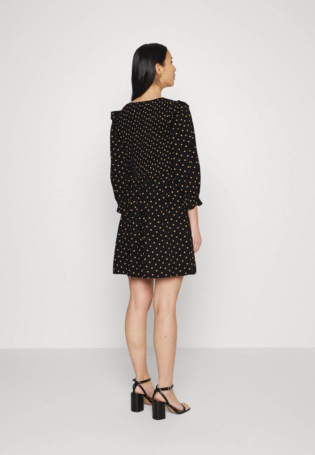 Madewell VNECK SMOCKED BODICE DRESS