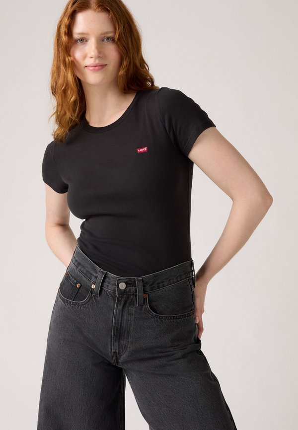 Levi's® ESSENTIAL TEE 2 PACK - Basic T-shirt - anthracite night/anthracite night