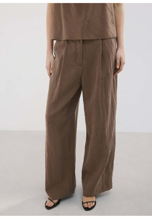 Mango ADULT - Trousers - brown