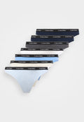 Calvin Klein Underwear ICON LOGO 7 PACK  - Thong - multi-coloured/black