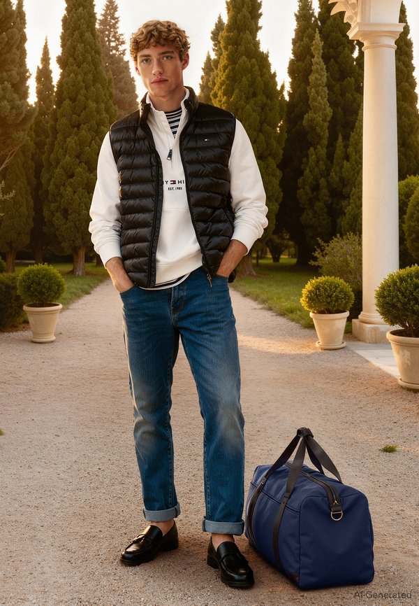 Tommy Hilfiger Waistcoat - black