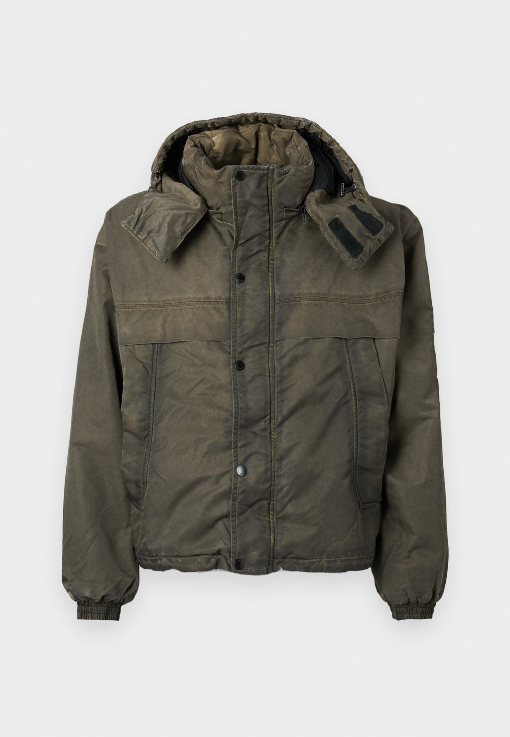 LOW LIGHTS STUDIOS® WASHED MOON PUFFER JACKET UNISEX