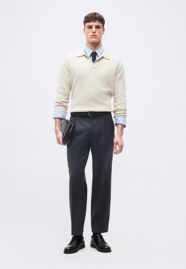 Calvin Klein STRAIGHT PINSTRIPE BELTED