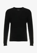 Jack & Jones JJEBASIC V-NECK - Jumper - black