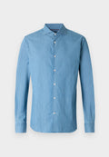 SMART CASUAL SLIM FIT DENIM SHIRT Media 1