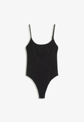 Bershka STRAPPY WITH STRAPS AT THE BACK - BODYSUIT - Top - black
