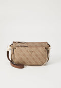 Guess NOELLE - Cross body bag - latte/brown