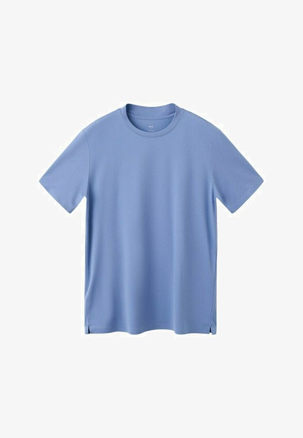 Mango Basic T-shirt - blue