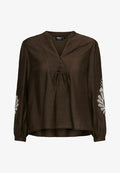 ONLY ONLKANA - Blouse - coffee bean