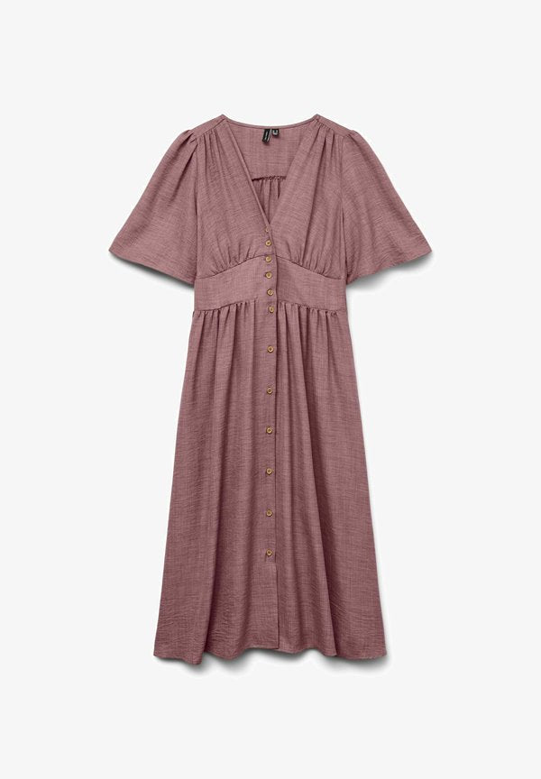 Vero Moda Curve VMCMELANEY Short - Shirt dress - nostalgia rose
