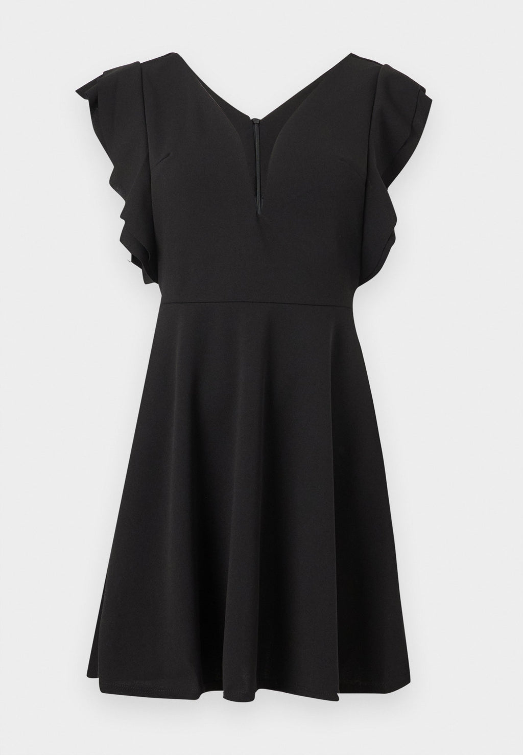WAL G PETITE LUCIA  SLEEVE SKATER DRESS