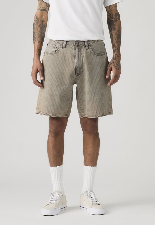 Levi's® 468® LOOSE SHORTS - Denim shorts - beige