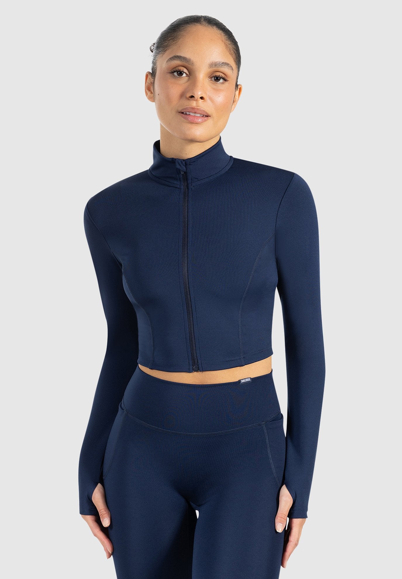 Smilodox CROPPED ZIP TRAINING NILAI
